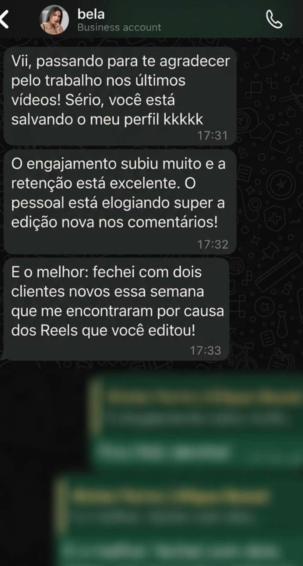 Depoimento de Bela